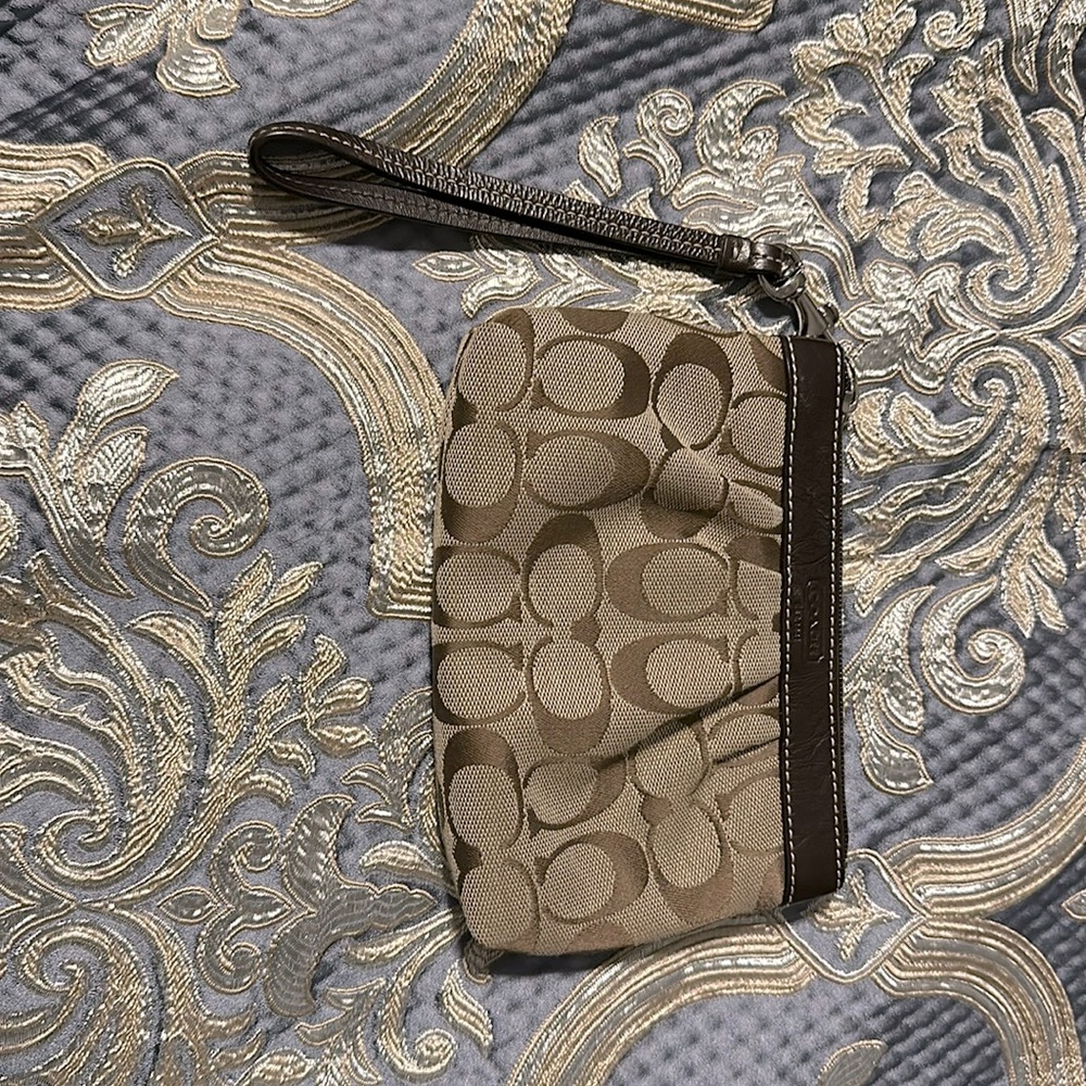 Coach wristlet
